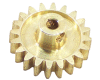 (1101) Large Tooth Pinion, 20 Teeth, 1" Dia 20 DP