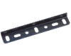 (110e) Rack Strip, 7 Hole, Teeth Flanged 1/4"
