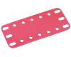 (188a) Flexible Metal Plate, 7 x 3 Hole RED