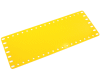(197d) Strip Plate, 19 x 7 Hole. YELLOW