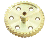 (211m) RH Helical Gear, 36 Teeth, 6 Hole x 1/4"