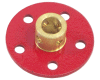 (253b) Large Axle Bush Wheel, 5 Hole