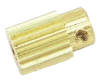 (26d) Pinion 15 Teeth 7/16" Dia x 1/2" Wide