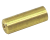 (59fd) Brass Spacer, 3/8 Dia x 1" Long, Drilled Through
