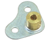 (133d) Bell Crank, 2x2 Hole, Bossed, GREEN