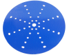 (146) Circular Plate, 6" Dia, Meccano Type, BLUE