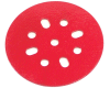 (146b) Circular Plate, 2" Dia, RED