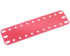 (189s) Strip Plate, 11 x 3 Hole RED
