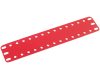 (195b) Strip Plate, 15 x 3 Hole, RED