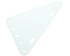 (226p) Triangular Flexible Plate, 7 x 5 Hole, Plastic