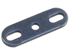 (4650-03) 3 Hole Bearing Strip, End Holes Slotted, 2mm Thick