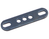 (4650-05) 2" Bearing Strip 3 Holes + 2 Slots, 2mm Thick