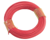 (558) Red connecting per metre.