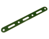 (55bex) Slotted Strip, 4-1/2" 2 Slots, MARKLIN LIGHT GREEN