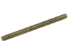 (563) Screwed Rod, 2" Solid Brass