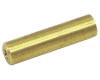 (59gt) Brass Spacer, 3/8" Dia x 1-1/2" Long, Tapped Ends