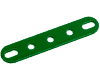 (5s) Slotted Strip, 5 Hole, End Holes Slotted