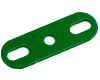(6as) Slotted Strip, 3 Hole, End Holes Slotted