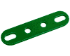 (6s) Slotted Strip, 4 Hole, End Holes Slotted