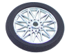 (B159) Road Wheel, Spoked, 1-5/8\" Dia Wheel